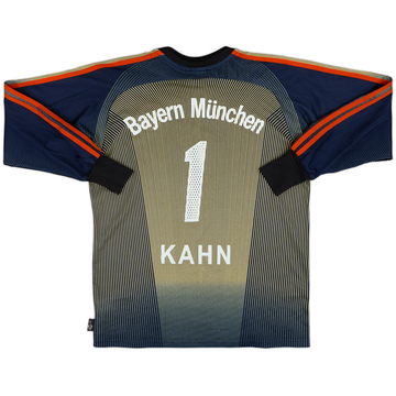 2003-04 Bayern Munich GK Shirt Kahn #1 - 7/10 - (S)