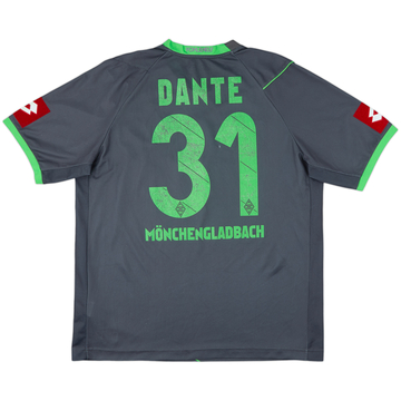2011-12 Borussia Monchengladbach Away Shirt Dante #31 - 5/10 - (XL)