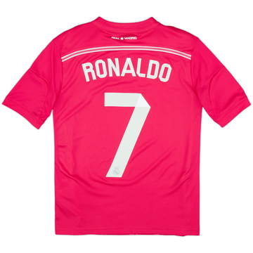 2014-15 Real Madrid Away Shirt Ronaldo #7 - 9/10 - (L.Boys)