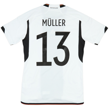 2022-23 Germany Home Shirt Muller #13 - 10/10 - (S)