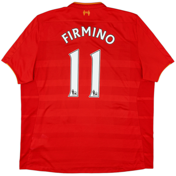 2016-17 Liverpool Home Shirt Firmino #11 - 6/10 - (XXL)