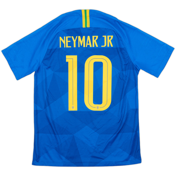 2018-19 Brazil Away Shirt Neymar Jr #10 - 10/10 - (M)