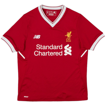 2017-18 Liverpool 125 Years Home Shirt - 8/10 - (M.Boys)
