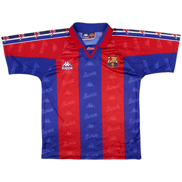 1995-97 Barcelona Home Shirt - 7/10 - (L)
