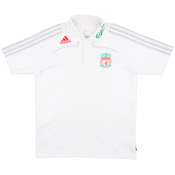 2008-09 Liverpool adidas Polo Shirt - 7/10 - (M)