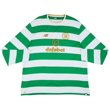 2017-18 Celtic 'Lisbon Lions 50th Anniversary' Home L/S Shirt - 5/10 - (XXL)