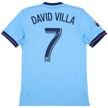 2017-18 New York City Home Shirt David Villa #7 - 9/10 - (S)