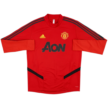 2019-20 Manchester United adidas Training Top - 8/10 - (L)