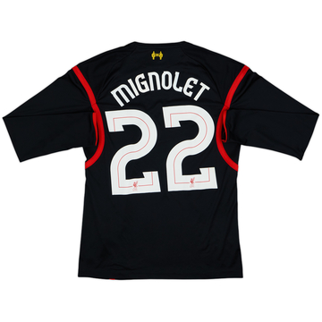 2014-15 Liverpool GK Shirt Mignolet #22 - 7/10 - (S)