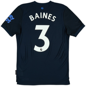 2019-20 Everton Third Shirt Baines #3 - 9/10 - (S)