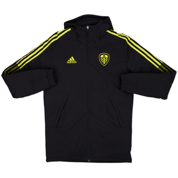 2021-22 Leeds United adidas Padded Bench Coat - 8/10 - (S)