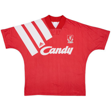 1991-92 Liverpool Home Shirt - 6/10 - (L)