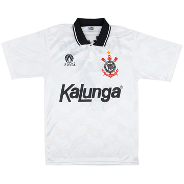1992-94 Corinthians Home Shirt #7 - 6/10 - (L)