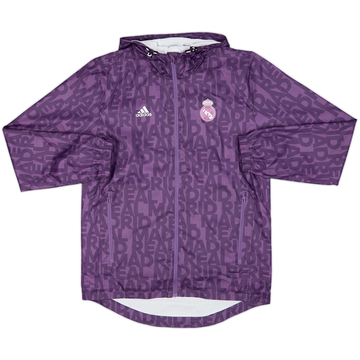 2016-17 Real Madrid adidas Hooded Track Jacket - 8/10 - (S)