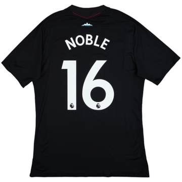 2017-18 West Ham Away Shirt Noble #16 - 10/10 - (L)