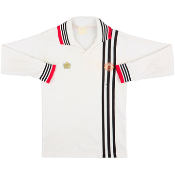 1975-80 Manchester United Away L/S Shirt - 4/10 - (Y)