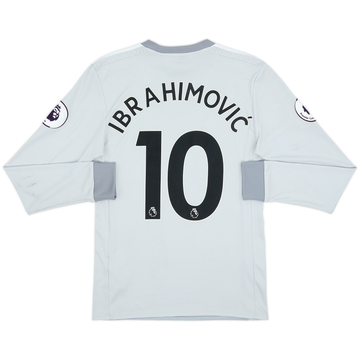 2017-18 Manchester United Third L/S Shirt Ibrahimovic #10 - 6/10 - (XS)