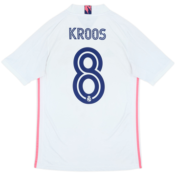2020-21 Real Madrid Home Shirt Kroos #8 - 7/10 - (S)