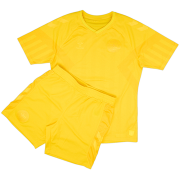 2022-23 Denmark GK S/S Shirt & Shorts - 9/10 - (M)