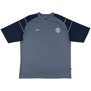 2003-04 Manchester United Nike Training Shirt - 8/10 - (XL)