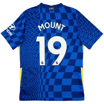 2021-22 Chelsea Home Shirt Mount #19 - 10/10 - (M)