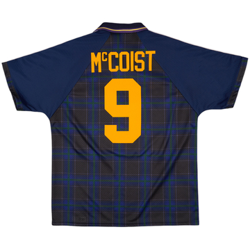 1994-96 Scotland Home Shirt McCoist #9 - 8/10 - (XL)