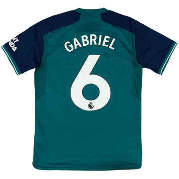2023-24 Arsenal Third Shirt Gabriel #6 - 10/10 - (S)