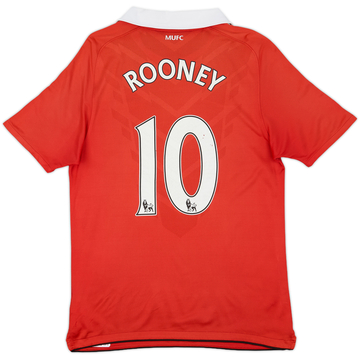 2010-11 Manchester United Home Shirt Rooney #10 - 6/10 - (M)