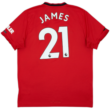 2019-20 Manchester United Home Shirt James #21 - 6/10 - (L)