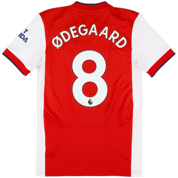 2021-22 Arsenal Home Shirt Odegaard #8 - 8/10 - (XS)