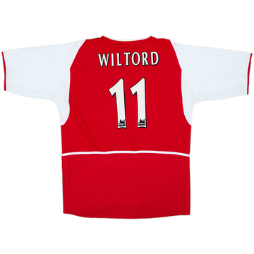 2002-04 Arsenal Home Shirt Wiltord #11 - 6/10 - (XL)