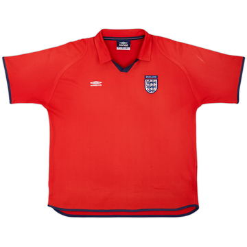 2002-04 England Umbro Training Shirt - 7/10 - (L)