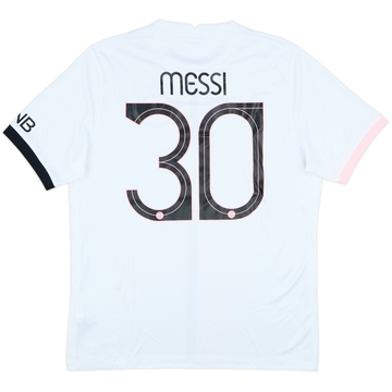 2021-22 Paris Saint-Germain Away Shirt Messi #30 - 8/10 - (L)