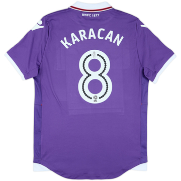 2017-18 Bolton Away Shirt Karacan #8 - 6/10 - (L)