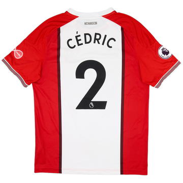 2017-18 Southampton Home Shirt Cedric #2 - 6/10 - (L)