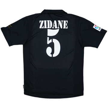 2001 Real Madrid Away Shirt Zidane #5 - 8/10 - (M)