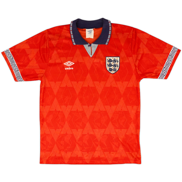 1990-93 England Away Shirt - 8/10 - (S)