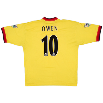 1997-99 Liverpool Away Shirt Owen #10 - 8/10 - (XL)