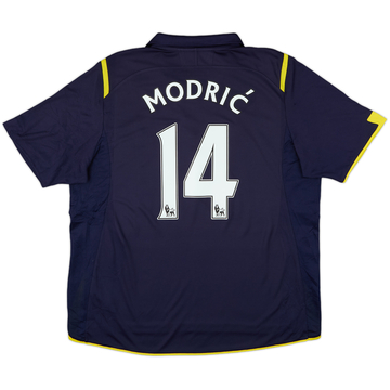 2009-10 Tottenham Away Shirt Modric #14 - 8/10 - (XL)