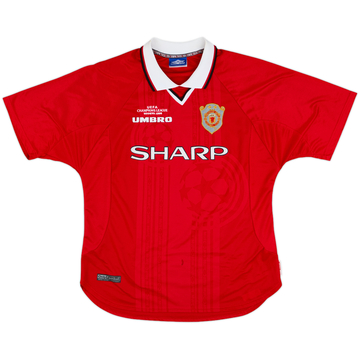 1999-00 Manchester United 'CL Winners' Shirt - 5/10 - (XL)