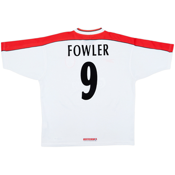 1998-99 Liverpool Away Shirt Fowler #9 - 7/10 - (L)