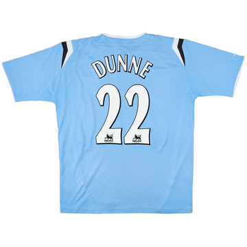 2004-05 Manchester City Home Shirt Dunne #22 - 6/10 - (XL)