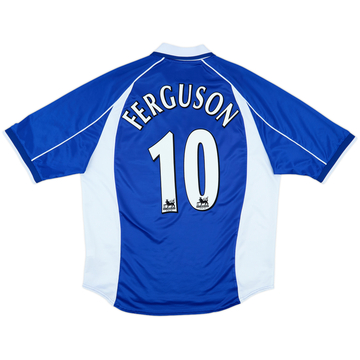 2000-02 Everton Home Shirt Ferguson #10 - 7/10 - (XL)
