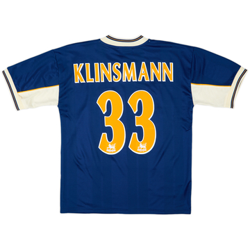 1997-98 Tottenham Away Shirt Klinsmann #33 - 8/10 - (S)