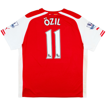 2014-15 Arsenal Home Shirt Ozil #11 - 5/10 - (XL)