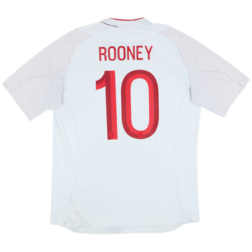 2012-13 England Home Shirt Rooney #10 - 5/10 - (L)