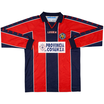 2000-02 Cosenza Home L/S Shirt - 8/10 - (L)