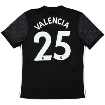 2017-18 Manchester United Away Shirt Valencia #25 - 8/10 - (M)