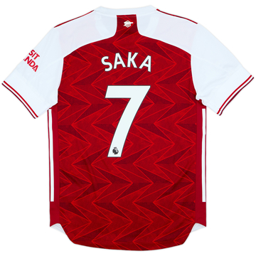 2020-21 Arsenal Authentic Home Shirt Saka #7 (M)