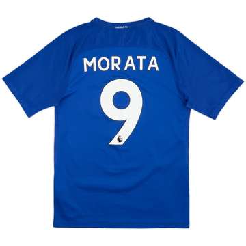 2017-18 Chelsea Home Shirt Morata #9 - 9/10 - (S)